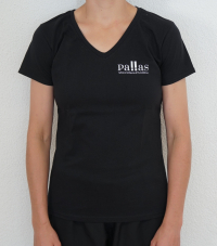 T-Shirt Damen "Believe in yourself" V-Ausschnitt