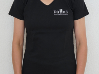 T-Shirt Damen "Believe in yourself" V-Ausschnitt