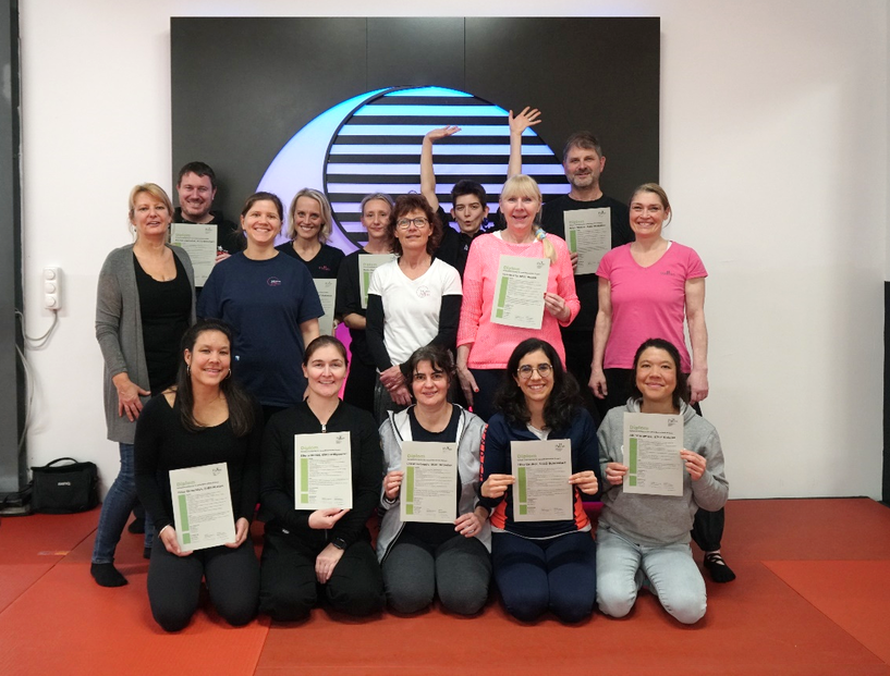 Ausbildung Selbstverteidigung für Gewaltbetroffene (SVGB): September 2024 – Januar 2025