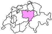 Bild Karte Region 4: LU/ZG/UR/OW/NW/SZ